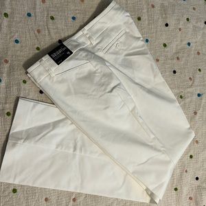White work pants NWT